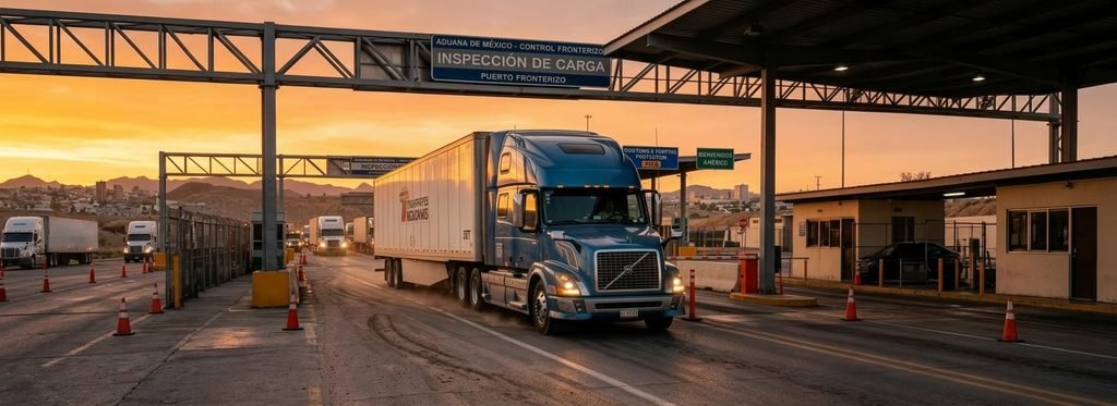 Camión de mudanzas de Rapienvio rumbo a México